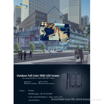 Full Color SMD P6.67 Outdoor LED display for Advertising